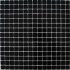 Mosaïque sur filet | 31.6x31.6 cm | Tilestone C45 Noir